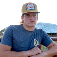 Red Dirt Hat Co. Speedy 2 Hat in Timber and Vegas Gold