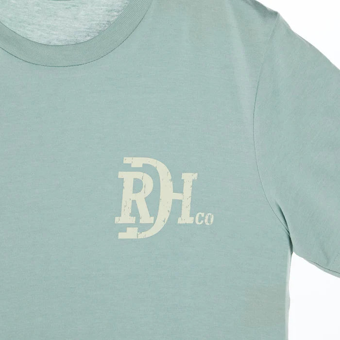 Red Dirt Hat Co. "Big Duck Energy" Graphic T-Shirt in Dusty Blue