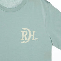 Red Dirt Hat Co. "Big Duck Energy" Graphic T-Shirt in Dusty Blue
