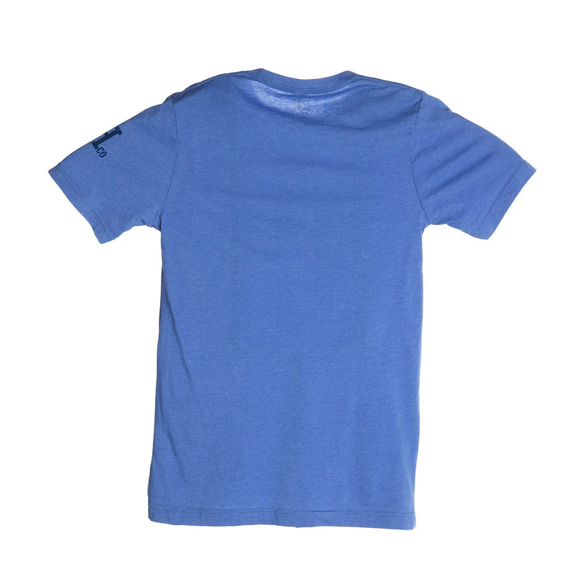 Red Dirt Hat Co. "Pointer" Graphic T-Shirt in Columbia Blue