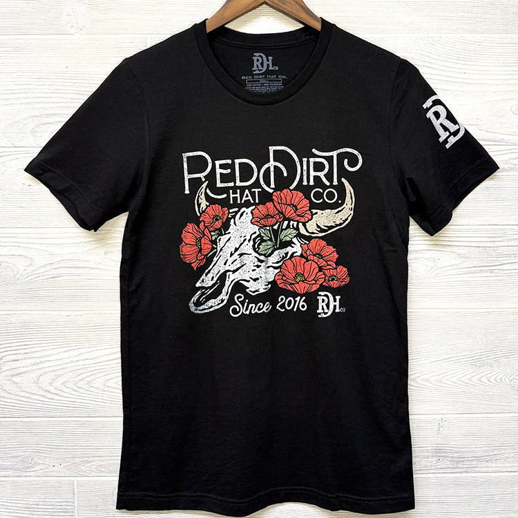 Red Dirt Hat Co. "Wild Beauty" Graphic T-Shirt in Black