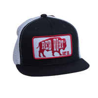 Red Dirt Hat Co. Youth "Red Original" Cap in Black/White