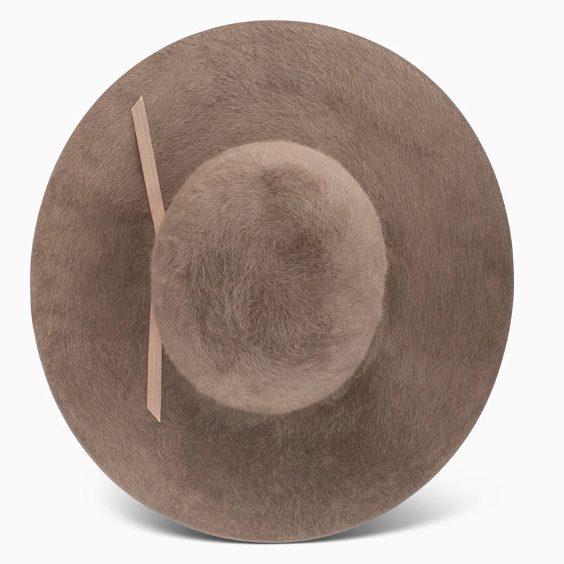 Resistol Kodiak 8X Open Crown Felt Hat in Stone