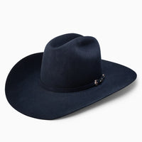 Resistol Midnight 6X Fur Felt Hat in Navy