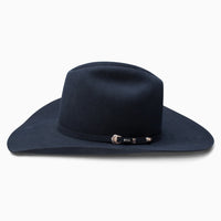 Resistol Midnight 6X Fur Felt Hat in Navy