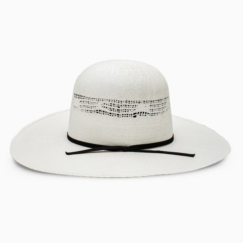 Resistol 7X Holland Open Crown Straw Cowboy Hat in Natural