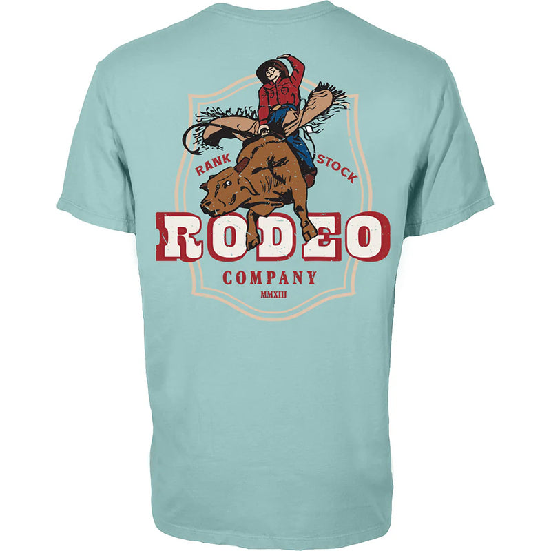 Hooey Youth Rank Rodeo Graphic T-Shirt in Light Blue