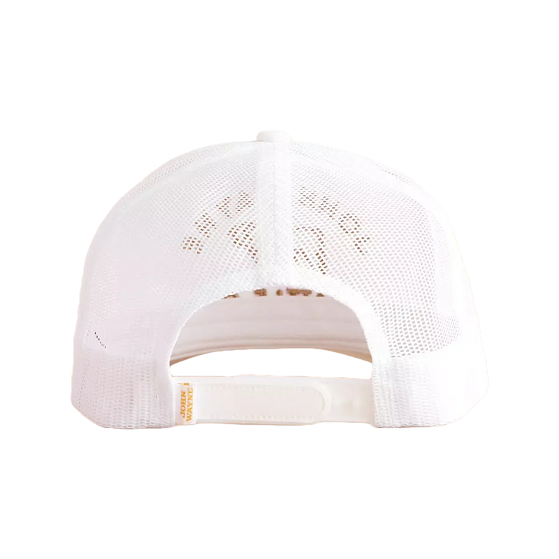 Hooey "John Wayne Cattle Co" Trucker Hat in White