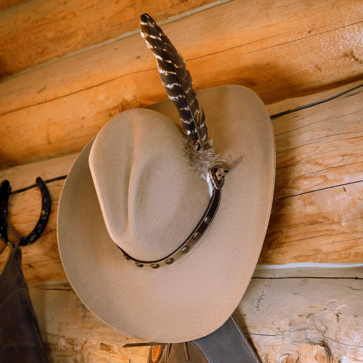 Stetson Broken Bow 4X Wool Felt Cowboy Hat in Buck