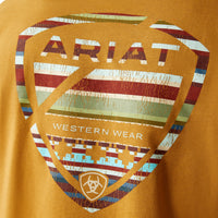 Ariat Men's Serape Seal Graphic T-Shirt in Harvest Gold