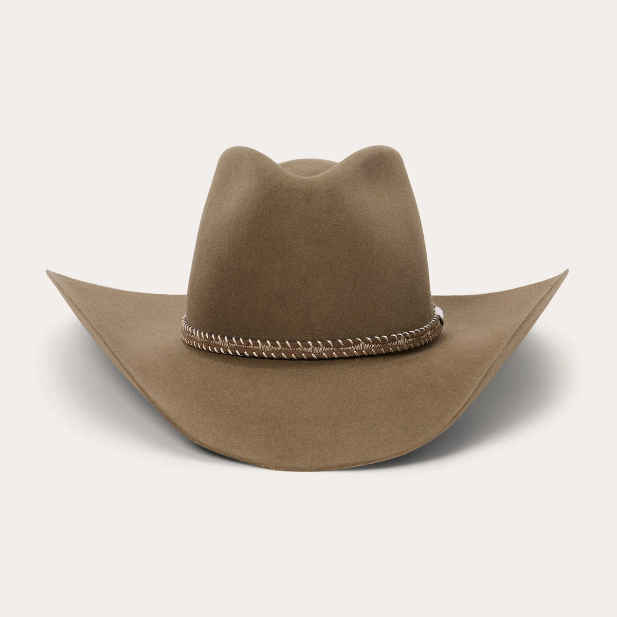 Stetson Acoustic Pinch Front 6X Fur Felt Hat in Driftwood