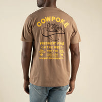 Sendero Provisions Co. Cowpoke T-Shirt in Light Brown