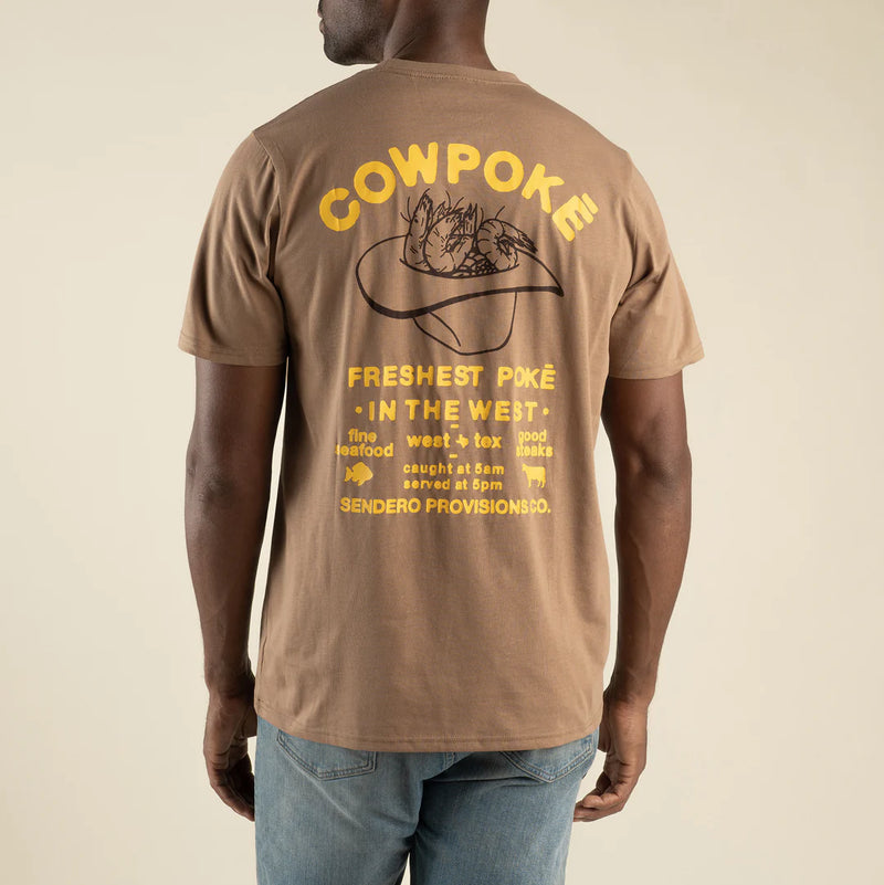 Sendero Provisions Co. Cowpoke T-Shirt in Light Brown