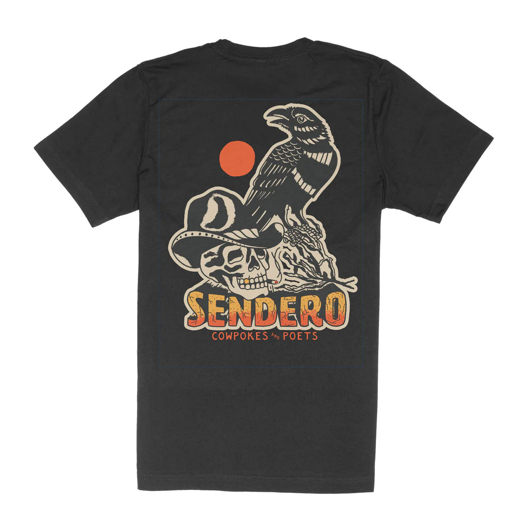Sendero Provisions Co. Cowpokes & Poets T-Shirt in Black