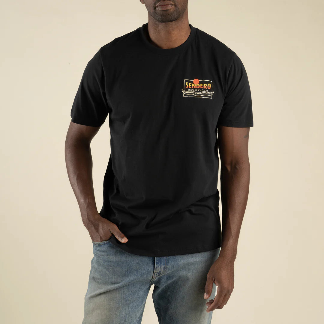Sendero Provisions Co. Cowpokes & Poets T-Shirt in Black