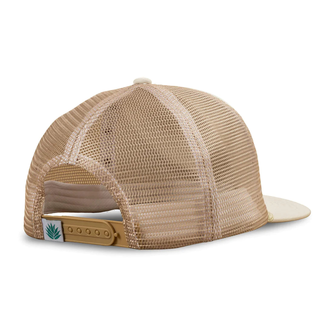 Sendero Provisions Co. "Cowboy Hat" Snapback Hat in Cream