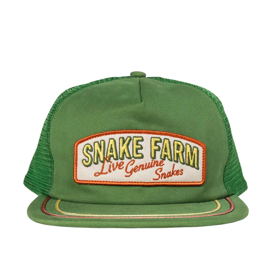 Sendero Provisions Co. "Snake Farm" Snapback Hat in Green