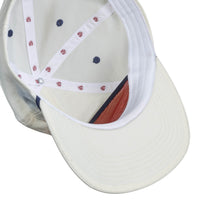 Sendero Provisions Co. Logo Snapback Hat in Red, White, & Blue