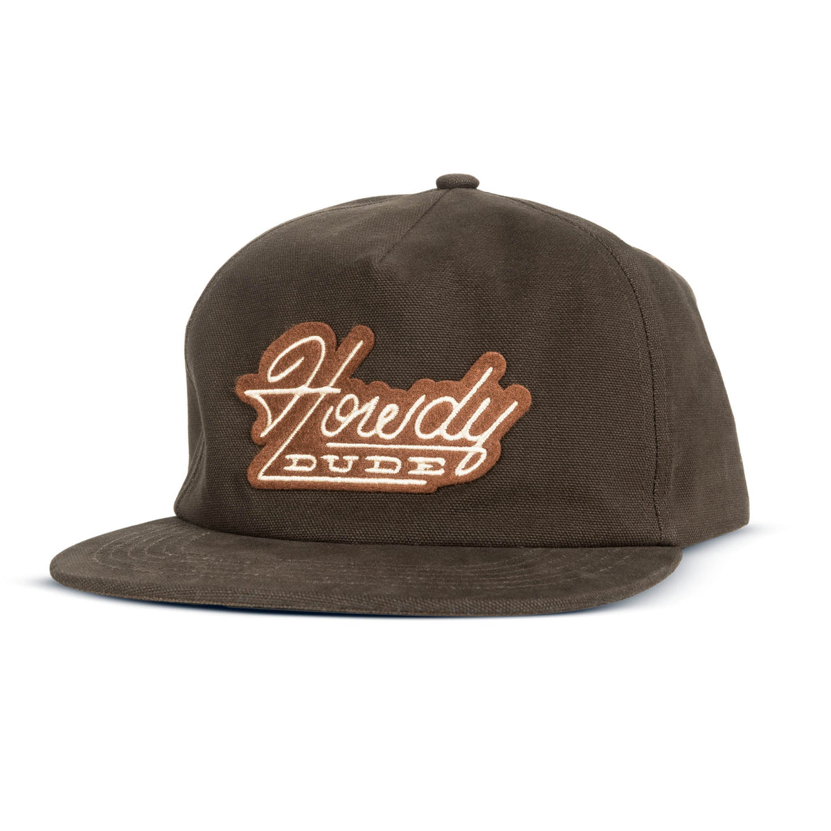 Sendero Provisions Co. "Howdy Dude" Snapback Hat in Brown