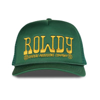 Sendero Provisions Co. Rowdy Snapback Hat in Green