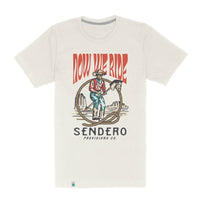 Sendero Provisions Co. Men's "Stick Horse" Graphic T-Shirt in Vintage White
