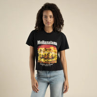 Sendero Provisions Co. Women's Monanatana Boxy Tee in Black