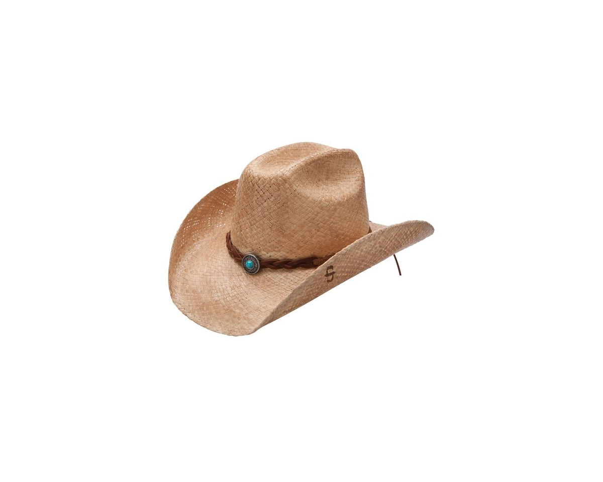 Stetson Flatrock  Raffia Straw Hat