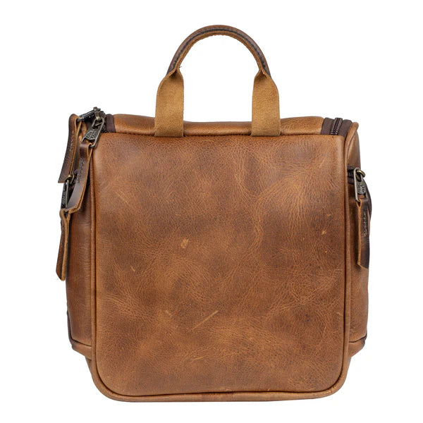 STS Ranchwear Tucson Hanging Leather Shave Kit