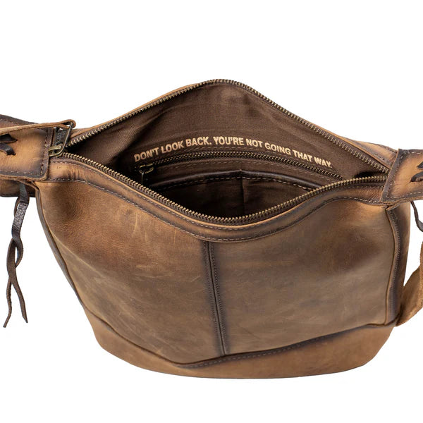 STS Ranchwear Cowhide Mail Bag