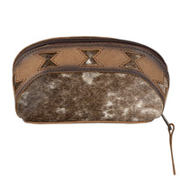 STS Ranchwear Roswell Cowhide Belle Makeup Bag