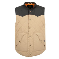 STS Ranchwear Men's Pagosa Vest in Khaki