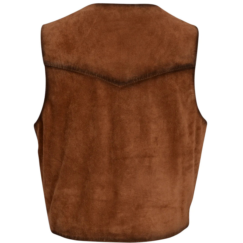 STS Ranchwear Men's Chisum Vest in Rusty Nail