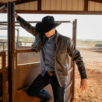 STS Ranchwear Men's Rancher Antique Bronze Jacket