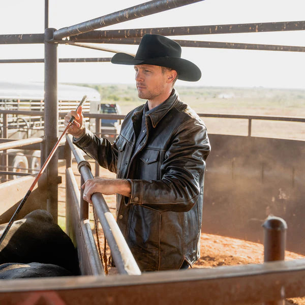 STS Ranchwear Men's Rancher Antique Bronze Jacket