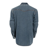 STS Ranchwear Men's Duke Western Denim Snap Shirt