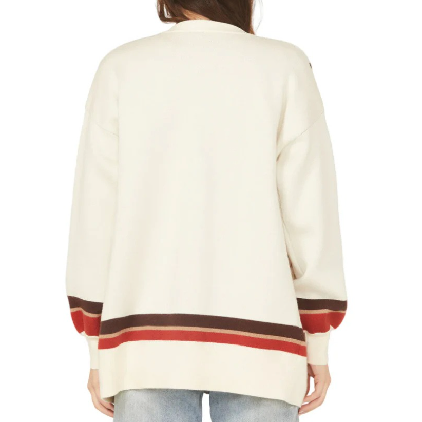 Cruel Women's Rodeo Cardigan in Cream