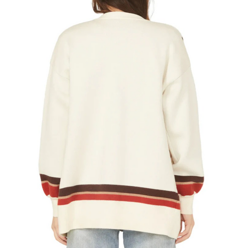 Cruel Women's Rodeo Cardigan in Cream