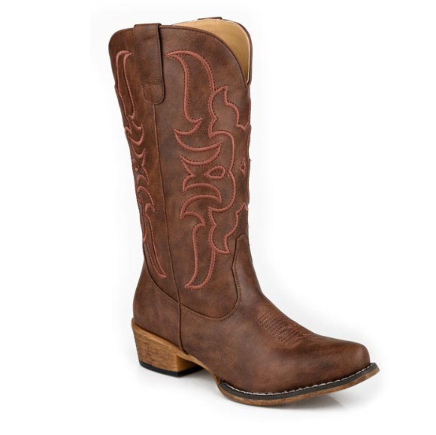 Roper Women's Riley Flextra Cord in Brown