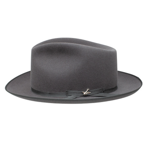 Stetson Stratoliner Fedora Fur Felt Hat in Caribou