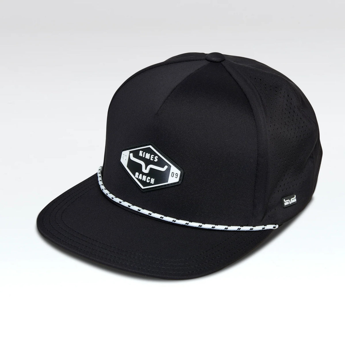Kimes Ranch Serrano Performance Snapback in Black