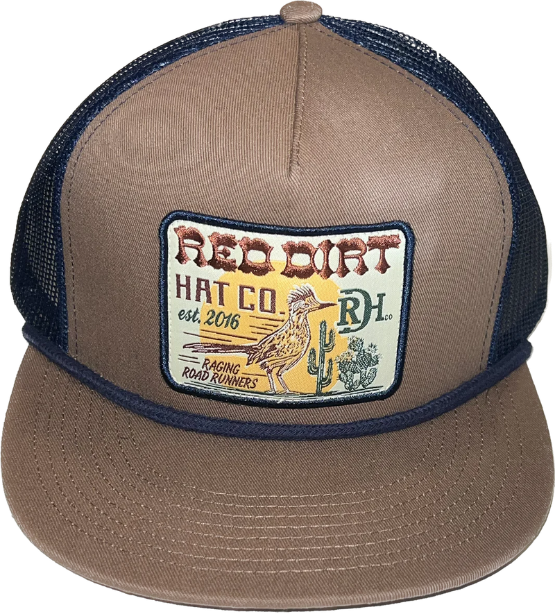 Red Dirt Hat Co. "Speedy" Hat in Chocolate/Navy