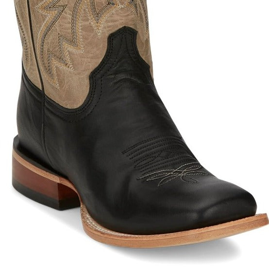 Tony Lama Men's Luciano Black Goat Western Boot