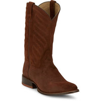 Tony Lama Men's Amado Brown Suede Western Boot