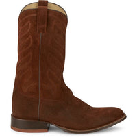 Tony Lama Men's Amado Brown Suede Western Boot