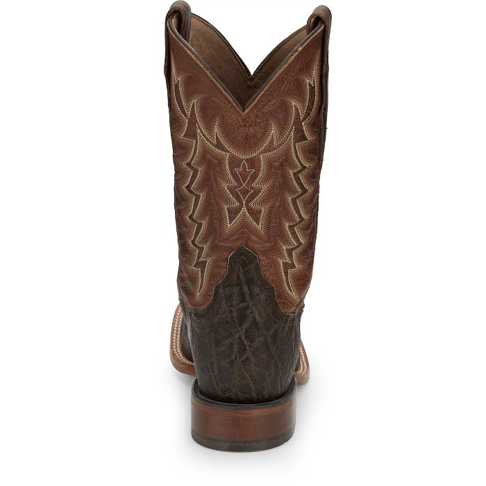 Tony Lama Men's Sayer 11" Elephant Boot in Nicotine Vintage