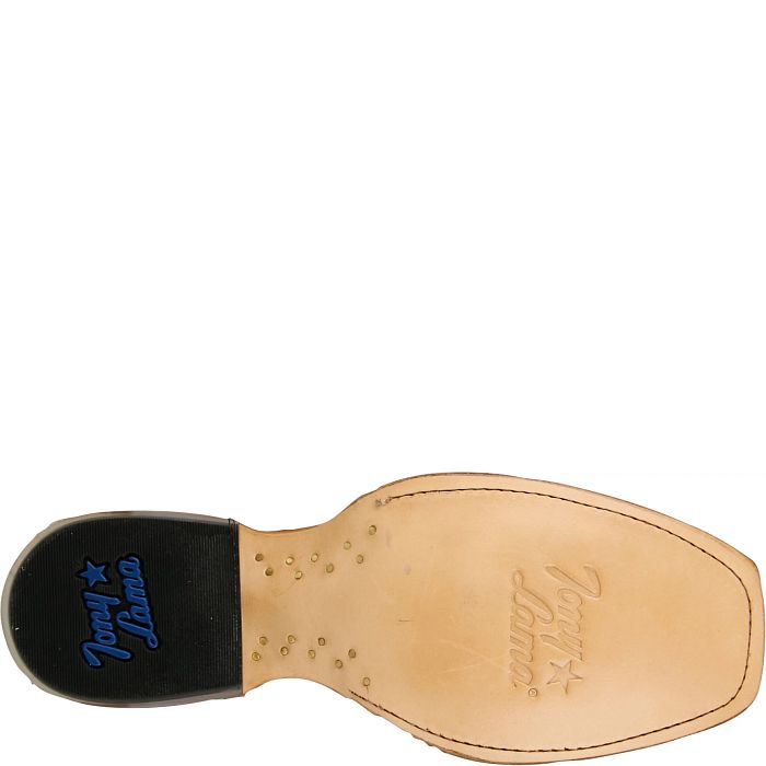 Tony Lama Women's Hallie Western Boot in Tawny Brown Cowhide