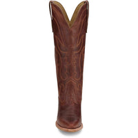 Tony Lama Women's Jess 15" Western Boot in Cognac Goat