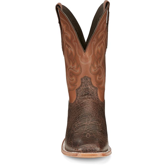 Tony Lama Men's Rowel 11" Western Boot in Brown Safari