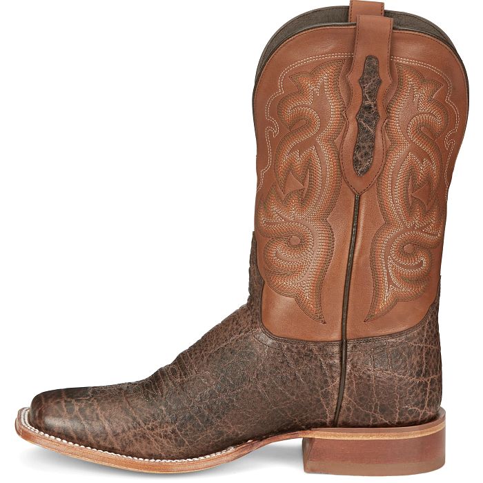 Tony Lama Men's Rowel 11" Western Boot in Brown Safari