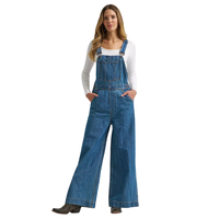 Women's Wrangler Retro® Bailey Wide Leg Overalls in Denver